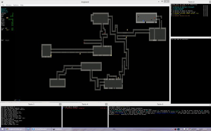 Angband screenshot