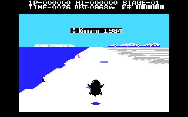 antarctic-adventure screenshot for dos