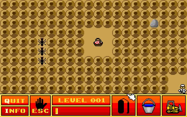 ant-attack screenshot for dos