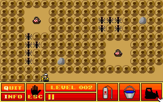 ant-attack screenshot for dos