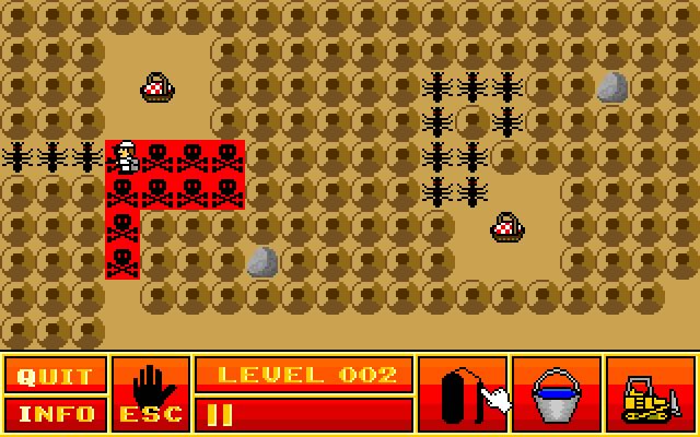 ant-attack screenshot for dos