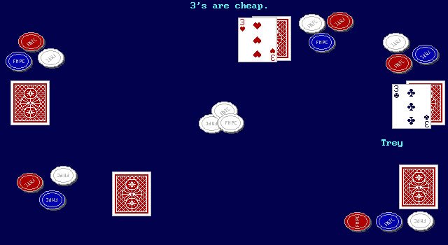 ante-up-at-the-friday-night-poker-club screenshot for dos