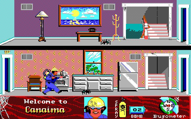 arachnophobia screenshot for dos