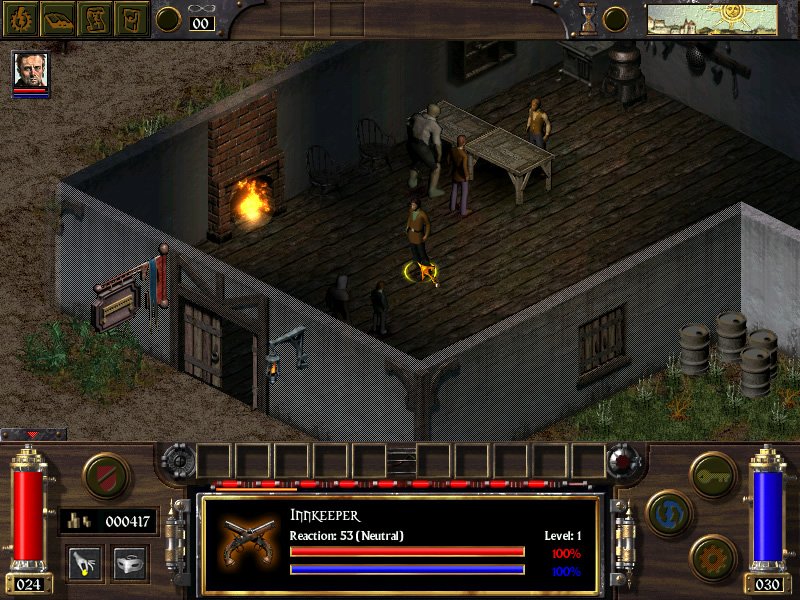 arcanum-of-steamworks-and-magick-obscura screenshot for dos