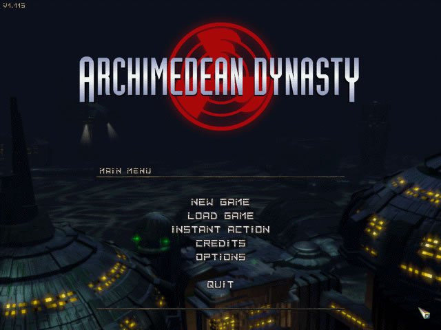 archimedean-dynasty screenshot for dos