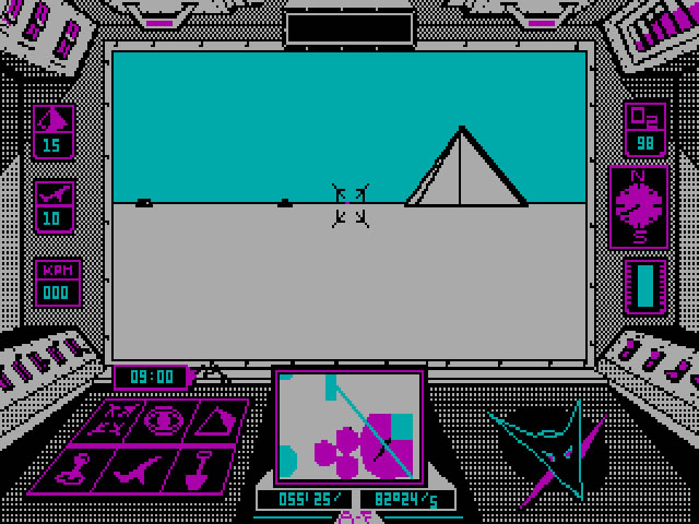 arctic-fox screenshot for dos