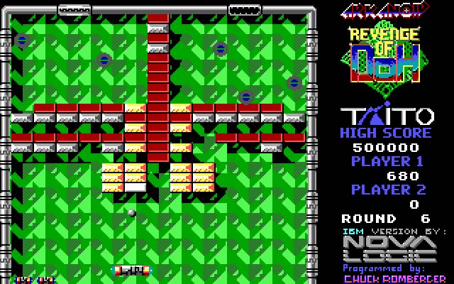 arkanoid-2-the-revenge-of-doh screenshot for dos