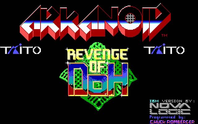 arkanoid-2-the-revenge-of-doh screenshot for dos