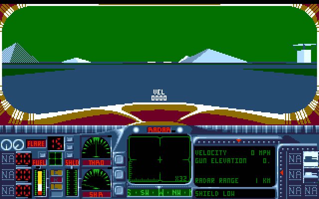 armour-geddon screenshot for dos