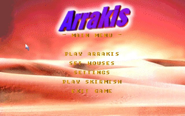 arrakis screenshot for dos