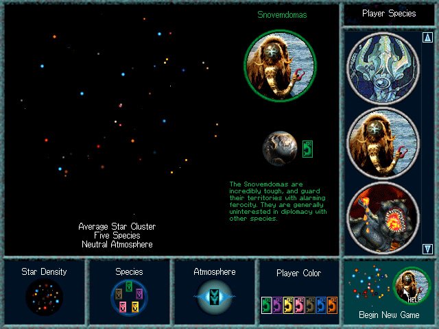 ascendancy screenshot for dos