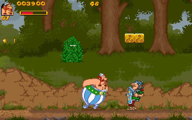 asterix-and-obelix screenshot for dos