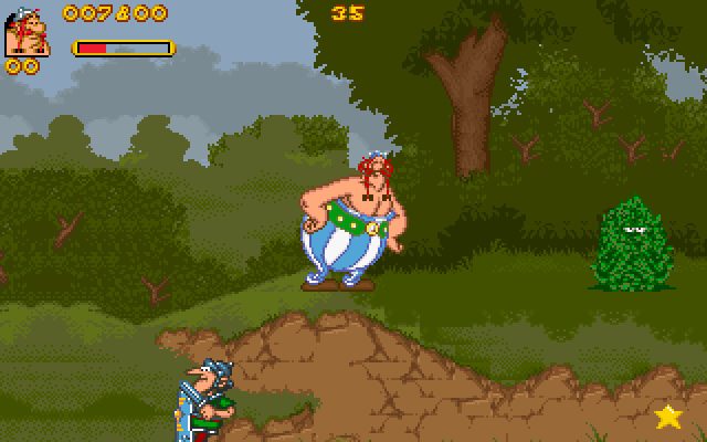 asterix-and-obelix screenshot for dos