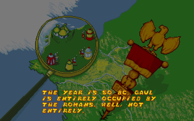 asterix-and-obelix screenshot for dos