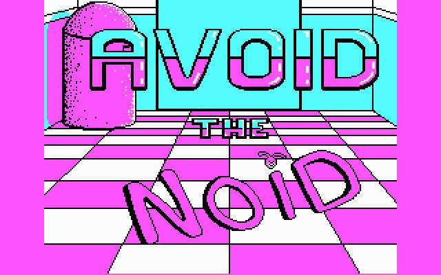 avoid-the-noid screenshot for dos