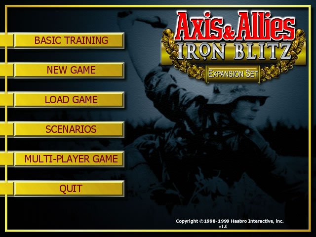 axis-and-allies-iron-blitz screenshot for winxp