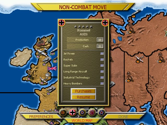 axis-and-allies-iron-blitz screenshot for winxp