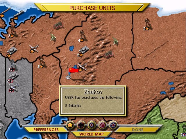 axis-and-allies screenshot for winxp