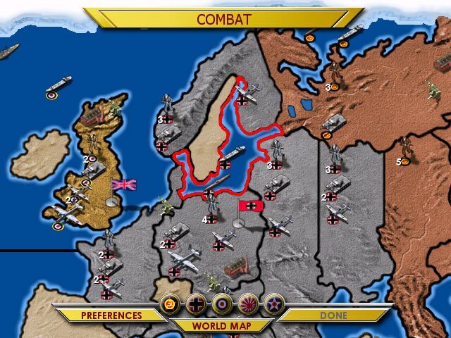 axis-and-allies screenshot for winxp