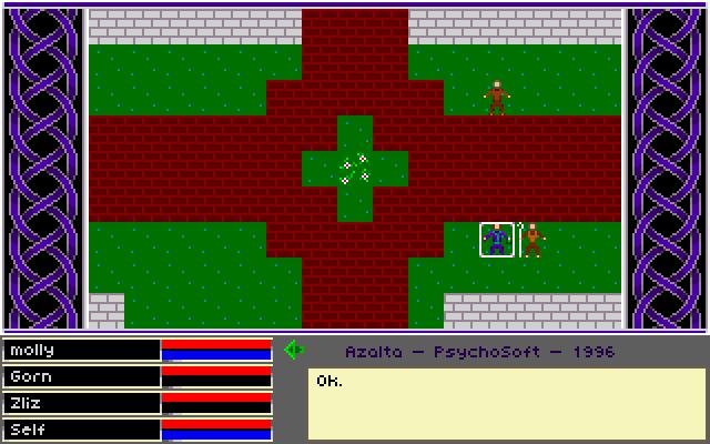 azalta-cult-of-the-raven screenshot for dos