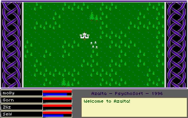azalta-cult-of-the-raven screenshot for dos