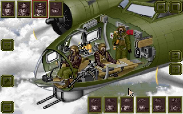 b-17-flying-fortress screenshot for dos