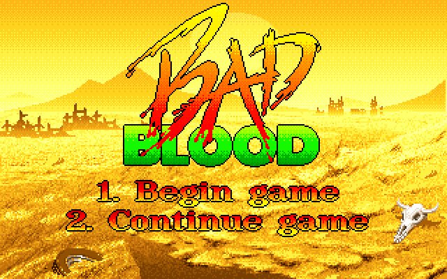 bad-blood screenshot for dos