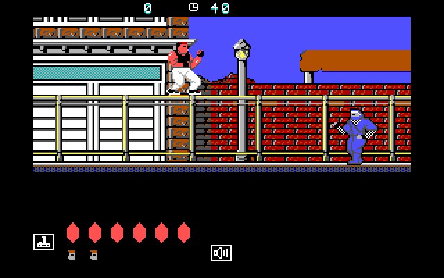 Bad Dudes VS Dragon Ninja screenshot