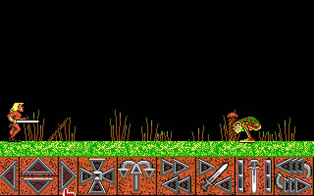 barbarian-the-ultimate-warrior screenshot for dos