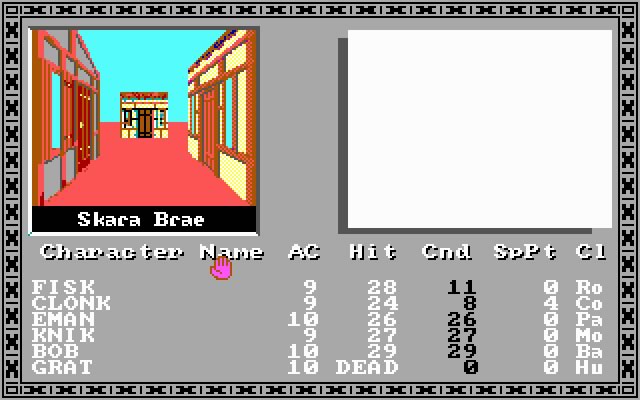 the-bard-s-tale-1 screenshot for dos