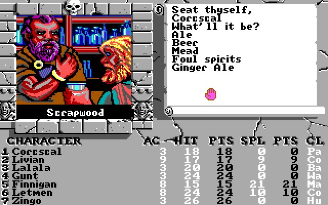 the-bard-s-tale-3-thief-of-fate screenshot for dos