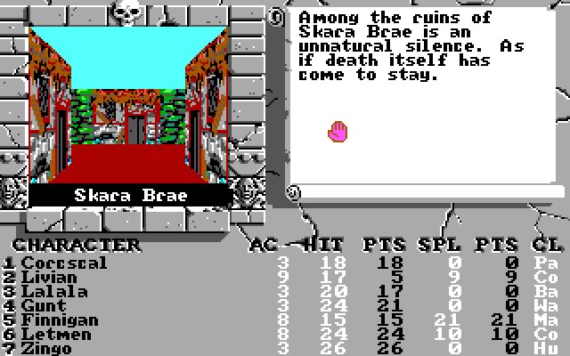 the-bard-s-tale-3-thief-of-fate screenshot for dos