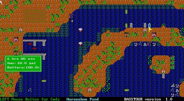 bass-tour screenshot for dos