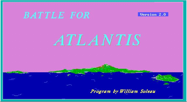 battle-for-atlantis screenshot for dos