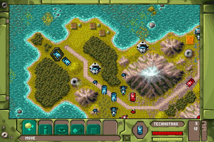 battle-isle-2200 screenshot for dos