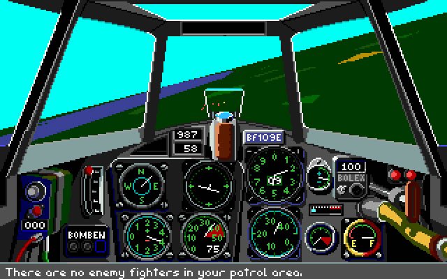 their-finest-hour-the-battle-of-britain screenshot for dos