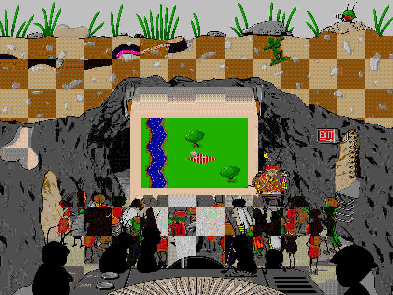 battle-bugs screenshot for dos