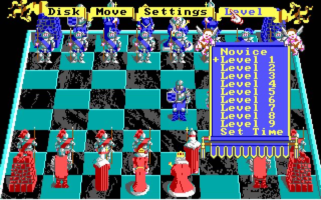 battle-chess screenshot for dos