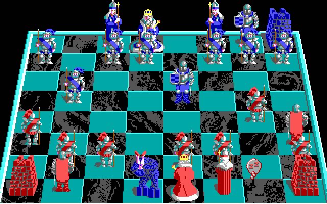 battle-chess screenshot for dos