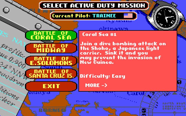 battlehawks-1942 screenshot for dos