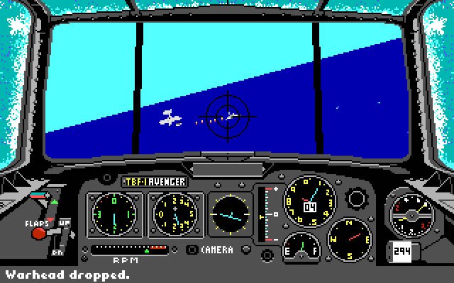 battlehawks-1942 screenshot for dos