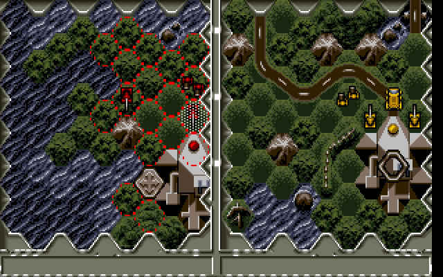 battle-isle screenshot for dos