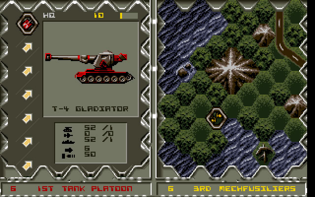 battle-isle screenshot for dos