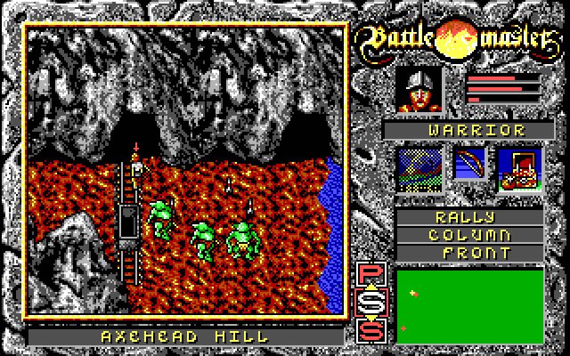 battle-master screenshot for dos