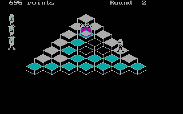 bert-and-the-snake screenshot for dos