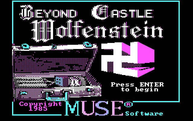 beyond-castle-wolfenstein screenshot for dos
