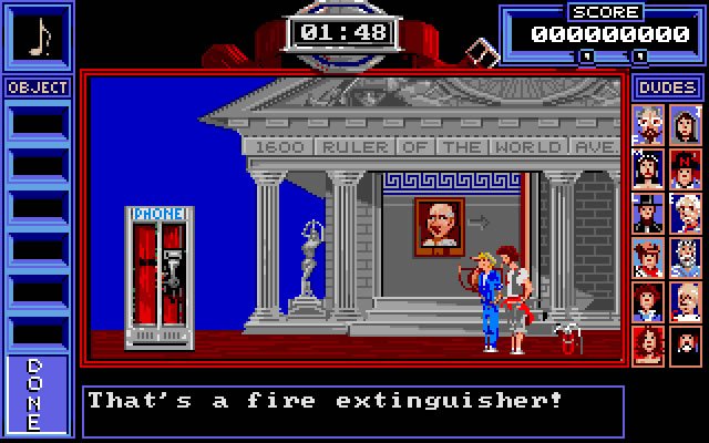 bill-and-ted-s-excellent-adventure screenshot for dos