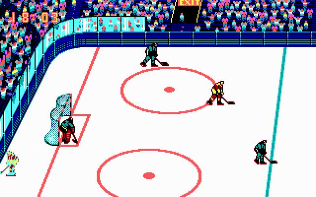 blades-of-steel screenshot for dos