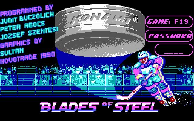 blades-of-steel screenshot for dos