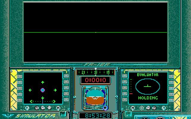 blue-angels-formation-flight-simulation screenshot for dos